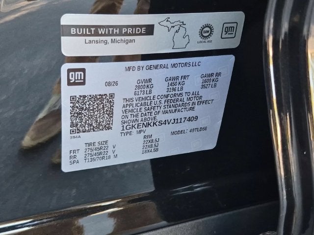 2027 GMC Acadia Elevation