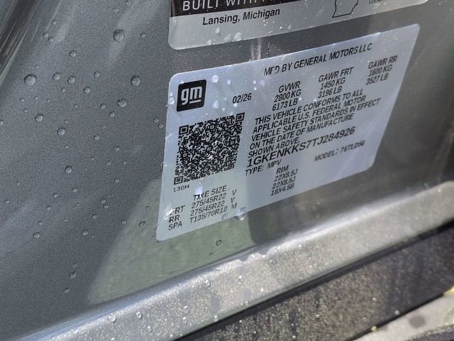 2026 GMC Acadia Elevation