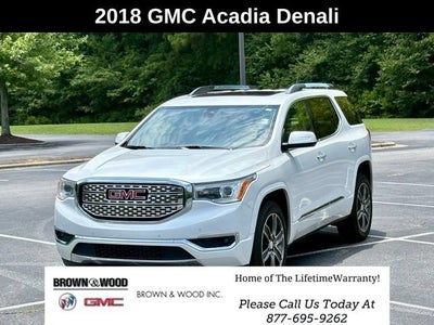 2018 GMC Acadia Denali