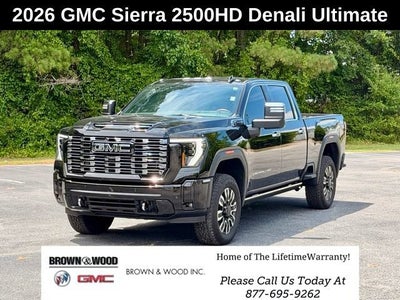 2026 GMC Sierra 2500 HD Denali Ultimate