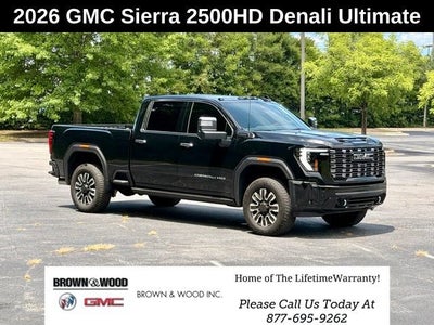 2026 GMC Sierra 2500 HD Denali Ultimate
