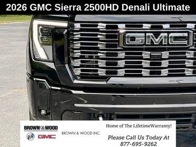 2026 GMC Sierra 2500 HD Denali Ultimate