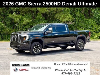 2026 GMC Sierra 2500 HD Denali Ultimate