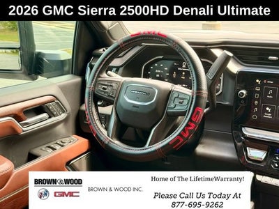 2026 GMC Sierra 2500 HD Denali Ultimate