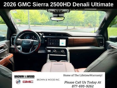 2026 GMC Sierra 2500 HD Denali Ultimate