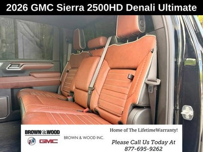 2026 GMC Sierra 2500 HD Denali Ultimate