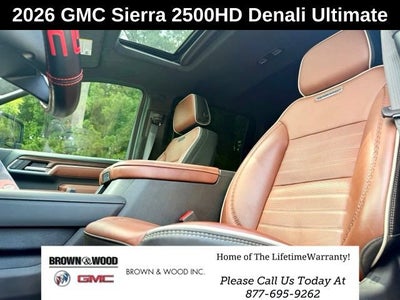 2026 GMC Sierra 2500 HD Denali Ultimate