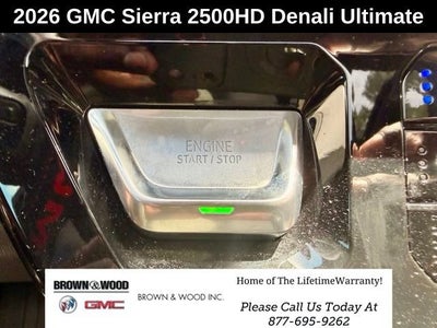 2026 GMC Sierra 2500 HD Denali Ultimate