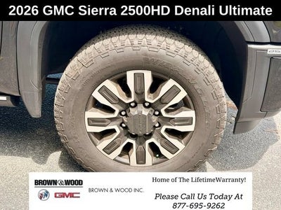 2026 GMC Sierra 2500 HD Denali Ultimate