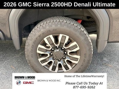 2026 GMC Sierra 2500 HD Denali Ultimate