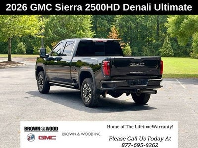 2026 GMC Sierra 2500 HD Denali Ultimate