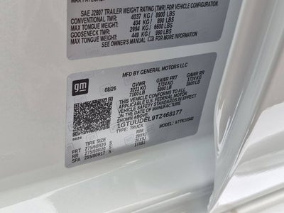 2026 GMC Sierra 1500 SLT
