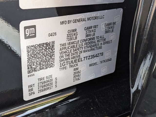 2026 GMC Sierra 1500 AT4