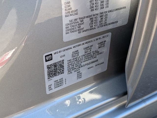 2026 GMC Sierra 1500 Elevation