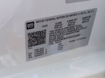 2026 GMC Sierra 1500 SLT