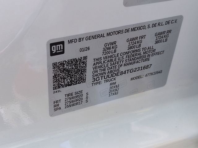 2026 GMC Sierra 1500 SLT