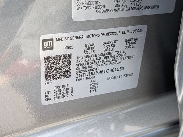 2026 GMC Sierra 1500 SLT
