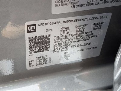 2026 GMC Sierra 1500 SLT