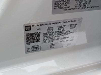 2026 GMC Sierra 1500 SLT