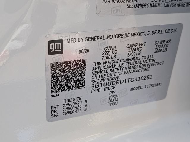 2026 GMC Sierra 1500 SLT
