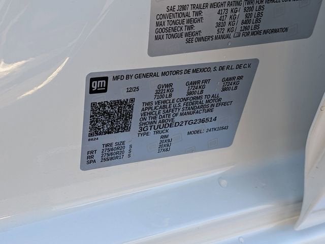 2026 GMC Sierra 1500 SLT