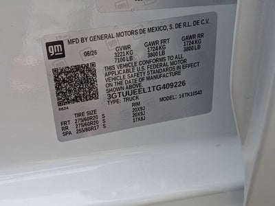 2026 GMC Sierra 1500 AT4