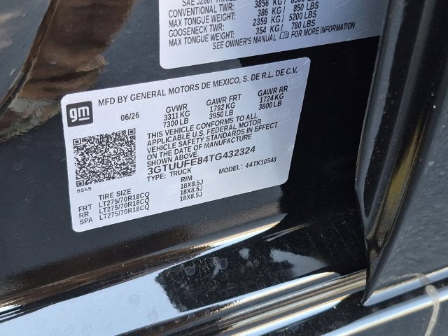2026 GMC Sierra 1500 AT4X