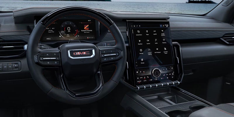 2026 GMC Acadia GREENVILLE, NC Steering Wheel and Infotainment System