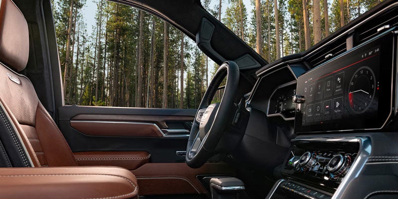 Interior and Front Dash in 2026 GMC Sierra 1500 GREENVILLE, NC