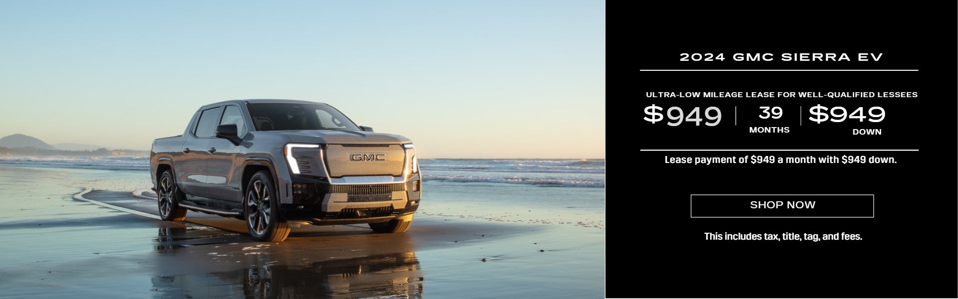 2024 GMC SIERRA EV LEASE OFFER